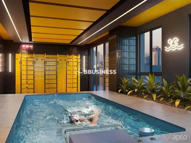 Apartamento com 25m² 1 quarto e 1 banheiro, à venda, no bairro Brooklin Paulista em São Paulo