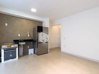 Foto do Apartamento-Apartamento tipo para venda em Campo Belo com 1 quarto, sendo 1 suíte, 46m²