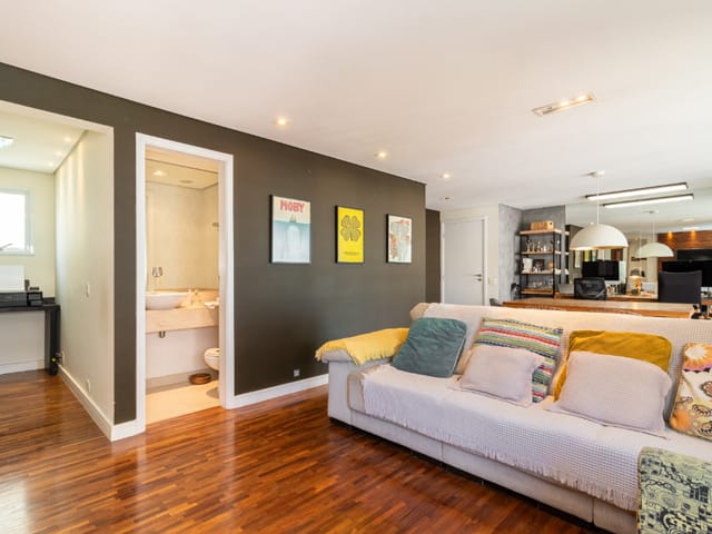 Foto do Apartamento - Apartamento tipo para venda em Brooklin com 2 quartos, sendo 2 suítes, 111m² | Lares e Andares Imóveis