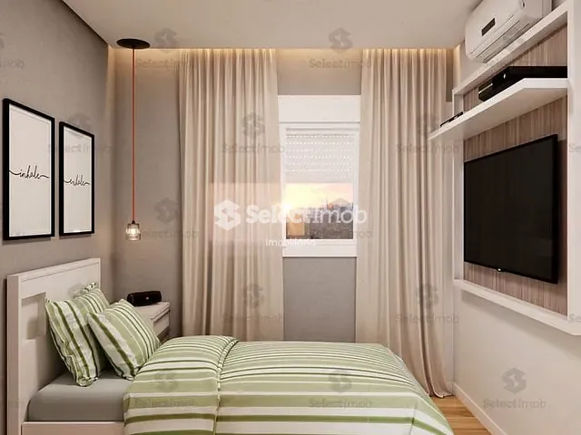Apartamento com 60m² 2 quartos e 2 banheiros, à venda, no bairro Centro Alto em Ribeirão Pires