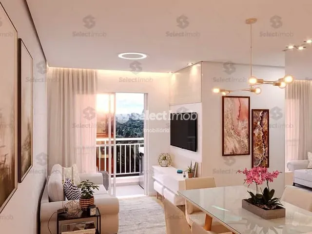 Apartamento com 60m² 2 quartos e 2 banheiros, à venda, no bairro Centro Alto em Ribeirão Pires