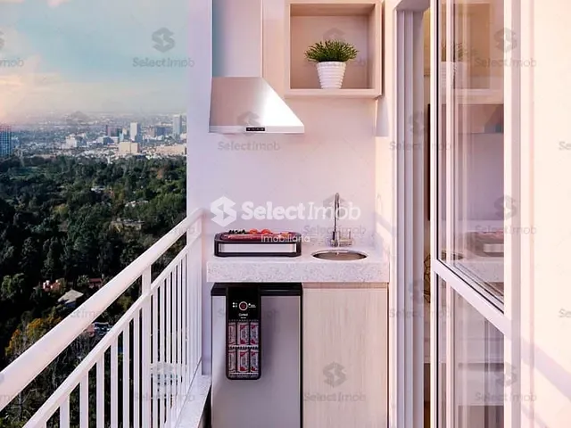 Apartamento com 60m² 2 quartos e 2 banheiros, à venda, no bairro Centro Alto em Ribeirão Pires