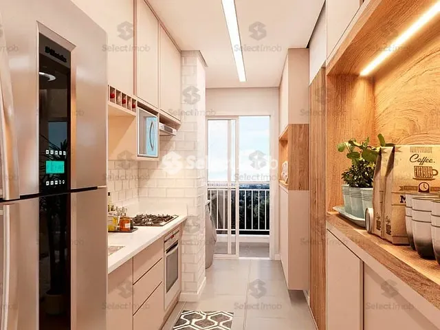 Apartamento com 58m² 2 quartos e 2 banheiros, à venda, no bairro Centro Alto em Ribeirão Pires