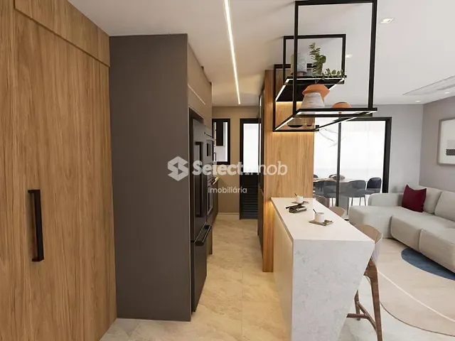 Apartamento com 83m² 3 quartos e 2 banheiros, à venda, no bairro Vila Bocaina em Mauá