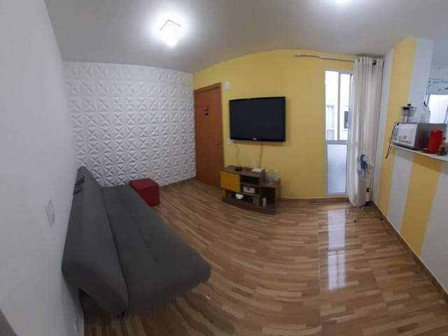 Apartamento com 40m² 2 quartos e 1 banheiro, à venda, no bairro Jardim Caiapiá em Cotia