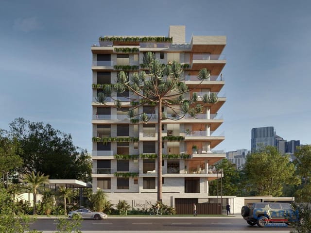Apartamento 4 quartos e 13 banheiros, à venda, no bairro Cabral em Curitiba