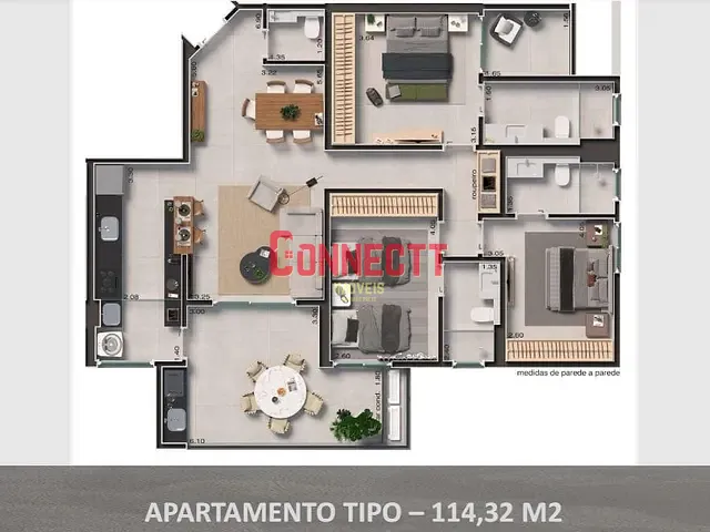 Apartamento 3 quartos e 1 banheiro, à venda, no bairro Vila Ana Maria em Ribeirão Preto