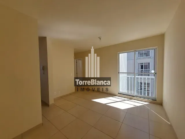 Apartamento com 60m² 2 quartos e 1 banheiro, para alugar, no bairro Uvaranas em Ponta Grossa