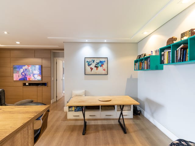 Foto do Apartamento - Apartamento tipo para venda em Vila Anastácio com 3 quartos, 87m² | Lares e Andares Imóveis