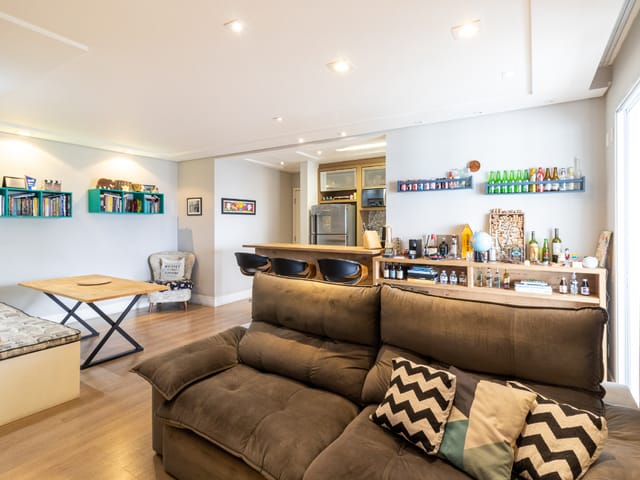 Foto do Apartamento - Apartamento tipo para venda em Vila Anastácio com 3 quartos, 87m² | Lares e Andares Imóveis