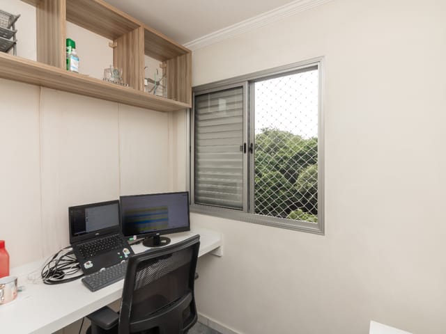 Foto do Apartamento - Apartamento tipo para venda em Parque São Domingos com 3 quartos, sendo 1 suíte, 65m² | Lares e Andares Imóveis