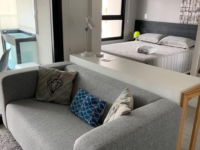 Foto do Flat - Apartamento à venda, Jardim Paulista, São Paulo, SP | D+ Soluções Imobiliárias