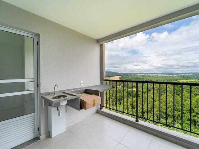 Foto do Apartamento - Apartamento Novo com 2 dormitórios (1 Suíte) e Varanda Gourmet à venda, 59m² - Condomínio La Sierra, Medeiros, Jundiaí, SP | Copette Imóveis