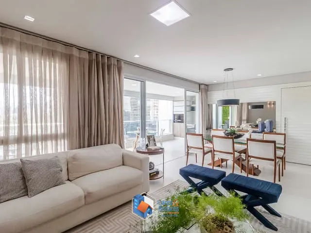Apartamento com 134m² 3 quartos e 5 banheiros, à venda, no bairro Cidade Monções em São Paulo