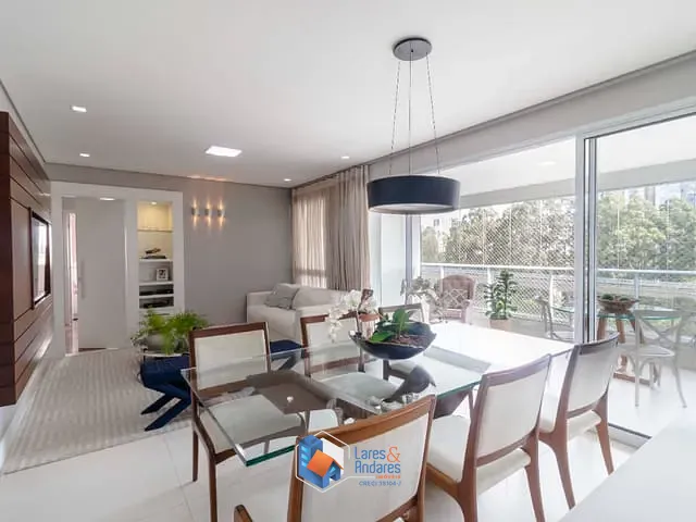 Apartamento com 134m² 3 quartos e 5 banheiros, à venda, no bairro Cidade Monções em São Paulo