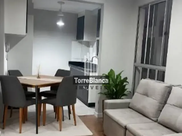 Apartamento 2 quartos e 1 banheiro, à venda, no bairro Uvaranas em Ponta Grossa