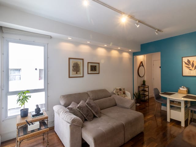 Foto do Apartamento - Apartamento para venda em Santa Cecília com 3 quartos, sendo 2 suítes , 80m² | Lares e Andares Imóveis