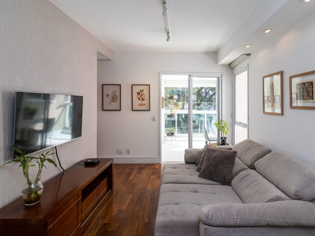 Foto do Apartamento - Apartamento para venda em Santa Cecília com 3 quartos, sendo 2 suítes , 80m² | Lares e Andares Imóveis