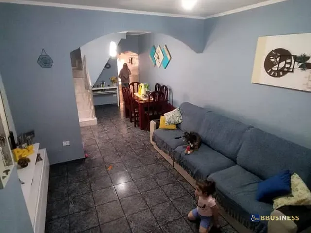 Casa 3 quartos e 1 banheiro, à venda, no bairro Jardim Las Vegas em Santo André