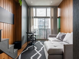 Foto do Apartamento-Apartamento tipo para venda em Moema com 1 quarto, 43m²