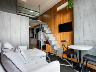 Foto do Apartamento-Apartamento tipo para venda em Moema com 1 quarto, 43m²