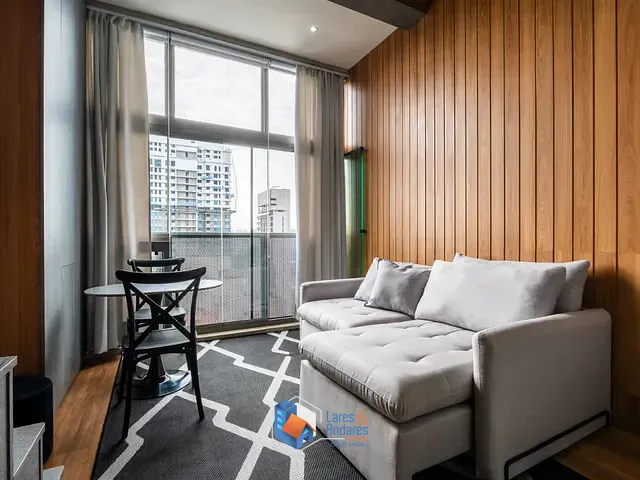 Apartamento com 43m² 1 quarto e 1 banheiro, à venda, no bairro Moema em São Paulo
