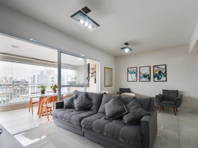 Foto do Apartamento - Apartamento para venda em Tatuapé com 3 quartos, sendo 2 suítes , 102m² | Lares e Andares Imóveis