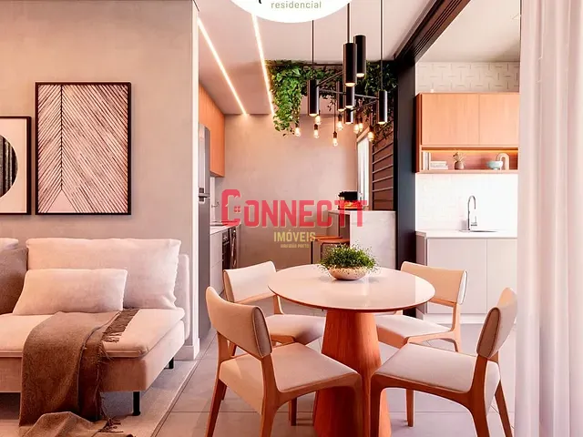 Apartamento 2 quartos e 1 banheiro, à venda, no bairro Jardim San Leandro em Ribeirão Preto