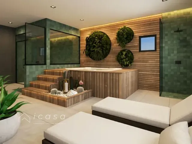 Apartamento 2 quartos e 3 banheiros, à venda, no bairro Parque Balneário Poiares em Caraguatatuba