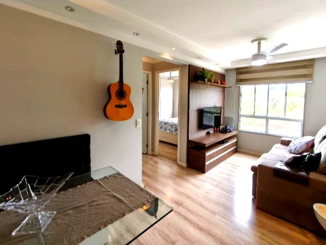 Apartamento 2 quartos e 1 banheiro, à venda, no bairro Cidade Satélite Íris em Campinas