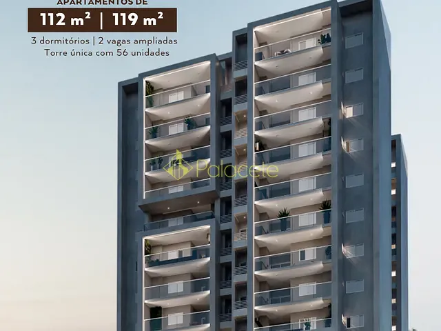 Apartamento 3 quartos e 2 banheiros, à venda, no bairro Vila Costa em Taubaté