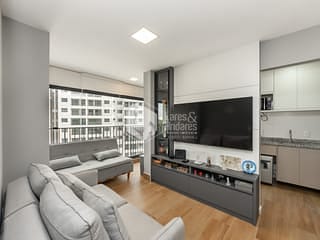 Foto do Apartamento-Apartamento tipo para venda em Vila Anastácio com 2 quartos, sendo 1 suíte, 55m²
