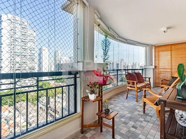 Apartamento 4 quartos e 5 banheiros, à venda, no bairro Brooklin em São Paulo
