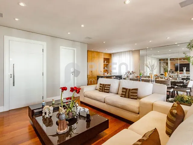 Apartamento 4 quartos e 5 banheiros, à venda, no bairro Brooklin em São Paulo