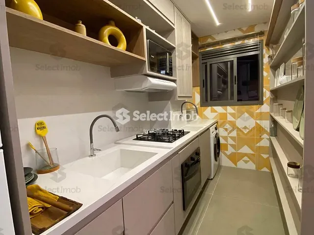 Apartamento com 69m² 2 quartos e 2 banheiros, à venda, no bairro Vila Palmares em Santo André