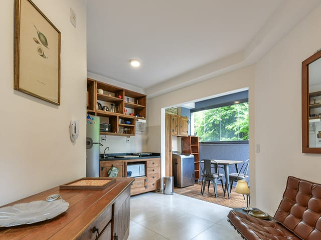 Foto do Apartamento - Apartamento garden para venda em Pinheiros com 1 quarto, 47m² | Lares e Andares Imóveis