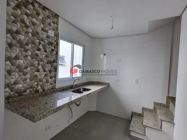 Apartamento 2 quartos e 1 banheiro, à venda, no bairro Vila Guarani em Santo André