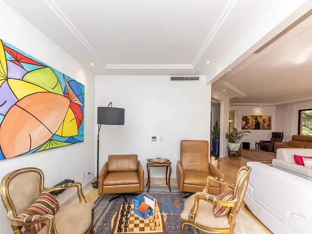 Apartamento com 272m² 4 quartos e 6 banheiros, à venda, no bairro Campo Belo em São Paulo