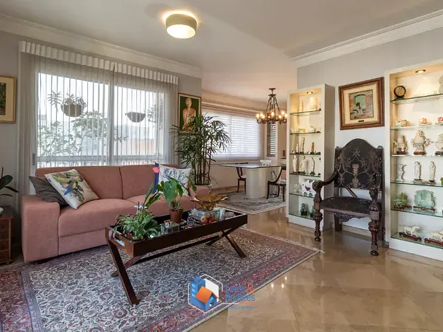 Apartamento com 165m² 2 quartos e 3 banheiros, à venda, no bairro Moema em São Paulo