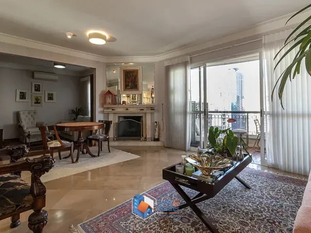 Apartamento com 165m² 2 quartos e 3 banheiros, à venda, no bairro Moema em São Paulo