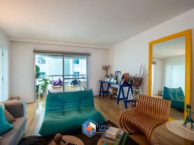 Apartamento com 192m² 3 quartos e 4 banheiros, à venda, no bairro Campo Belo em São Paulo