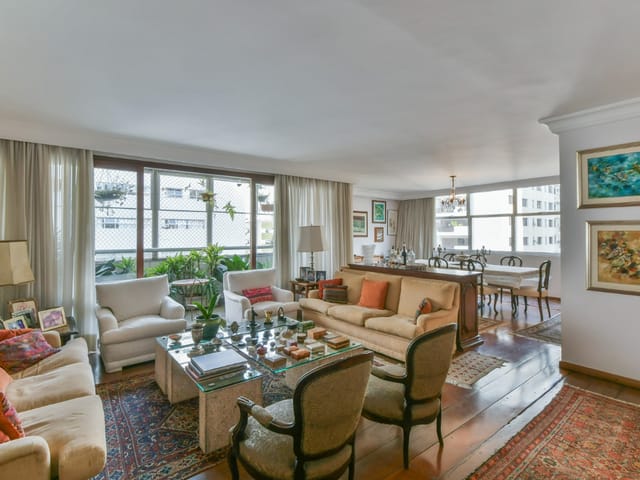 Foto do Apartamento - Apartamento tipo para venda em Higienópolis com 4 quartos, sendo 2 suítes, 263m² | Lares e Andares Imóveis