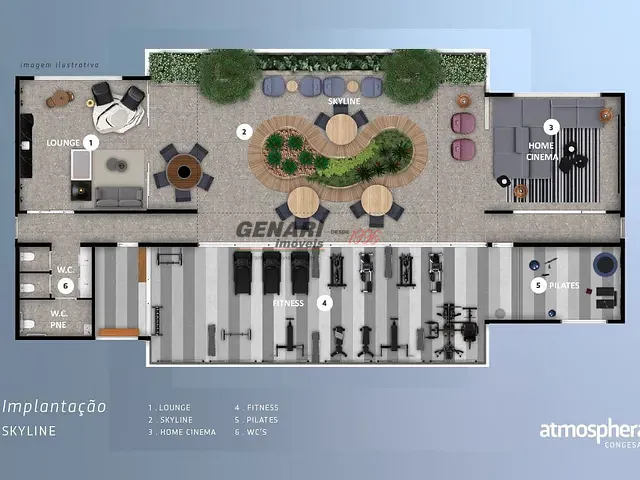 Apartamento 2 quartos e 3 banheiros, à venda, no bairro Cidade Nova em Indaiatuba