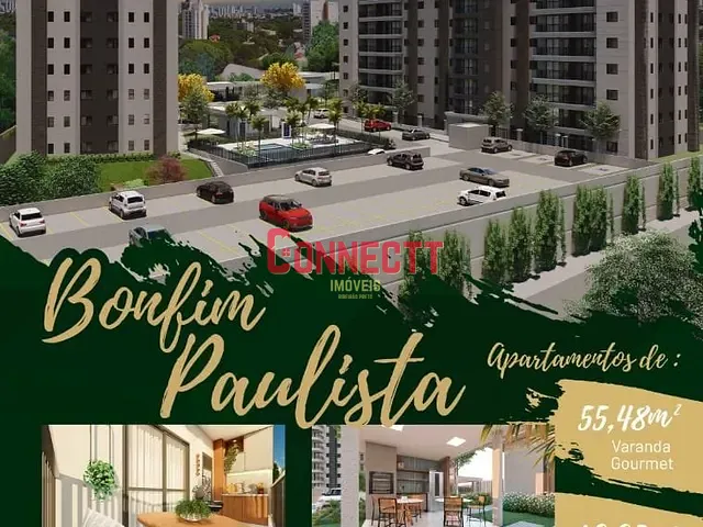 Apartamento 2 quartos e 2 banheiros, à venda, no bairro Jardim San Leandro em Ribeirão Preto
