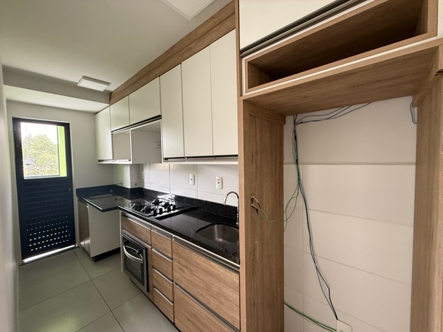 Locação - Apartamento Semimobiliado, 3 quartos, 1 vaga, Sacada com churrasqueira, Vittace Oficinas, Colônia Dona Luíza.