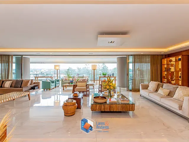 Apartamento com 485m² 3 quartos e 5 banheiros, à venda, no bairro Campo Belo em São Paulo