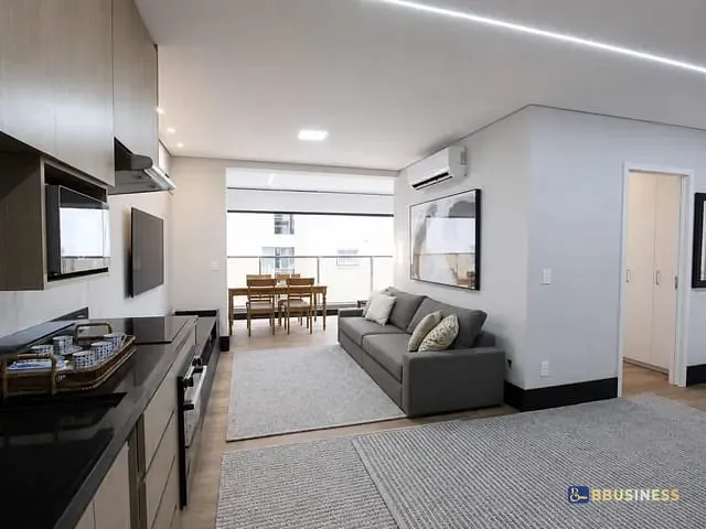 Apartamento 1 quarto e 2 banheiros, para alugar, no bairro Vila Nova Conceição em São Paulo