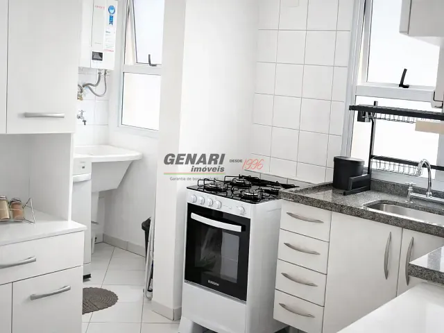 Apartamento 3 quartos e 2 banheiros, para alugar, no bairro Vila Sfeir em Indaiatuba