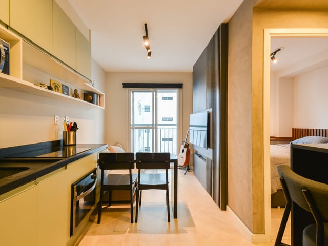 Foto do Apartamento - Apartamento tipo para venda em Pinheiros com 1 quarto, 30m² | Lares e Andares Imóveis