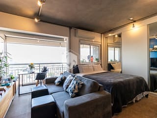 Foto do Apartamento-Apartamento tipo para venda em Brooklin com 1 quarto, sendo 1 suíte, 44m²